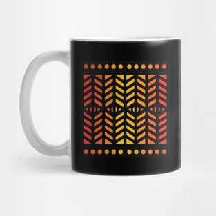 “Dimensional Wisdom” - V.4 Orange - (Geometric Art) (Dimensions) - Doc Labs Mug